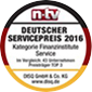 Siegel Servicepreis 2016